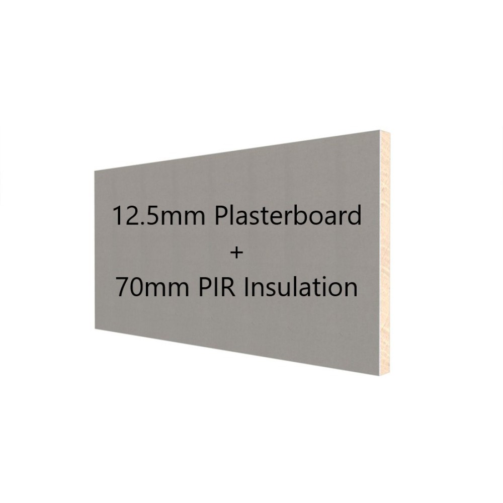 Insulated Plasterboard 82.5mm 8 x 4ft