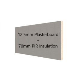 Insulated Plasterboard 82.5mm 8 x 4ft