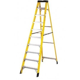 10step Single Sided Fibreglass Step Ladder